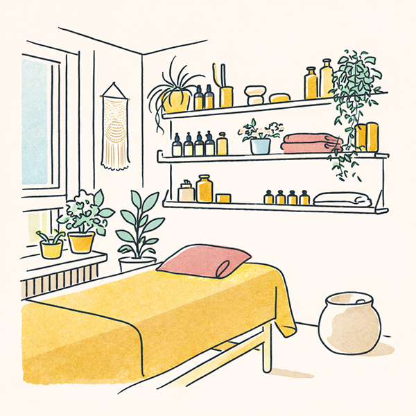 Cabinet de naturopathie de St-Nolff dessiné