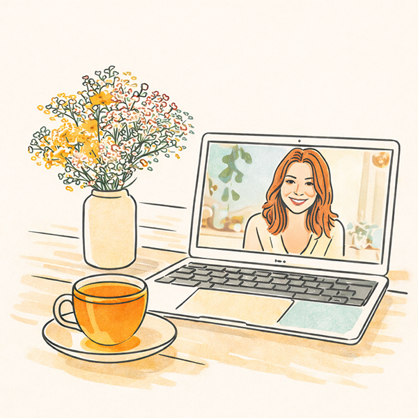 Consultation de naturopathie en visio pour s'adapter à tous les ryhtmes.